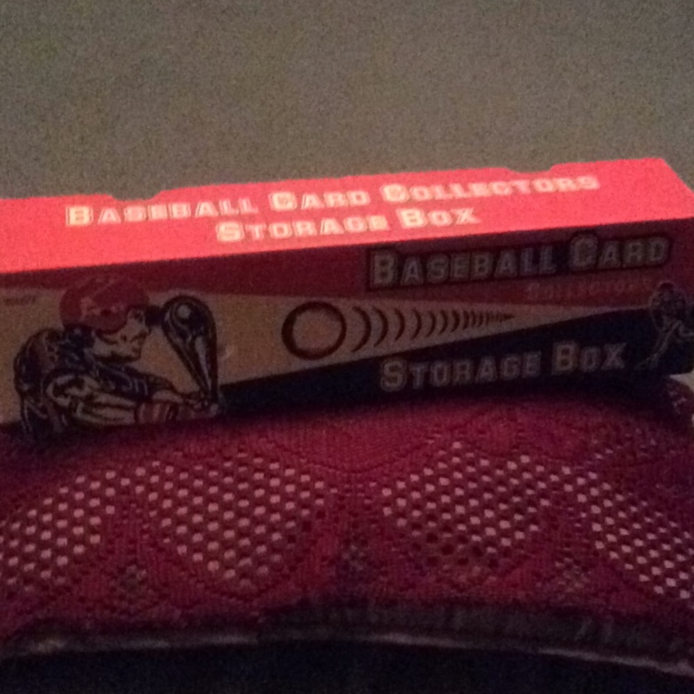 Vintage Baseball Collectors Box